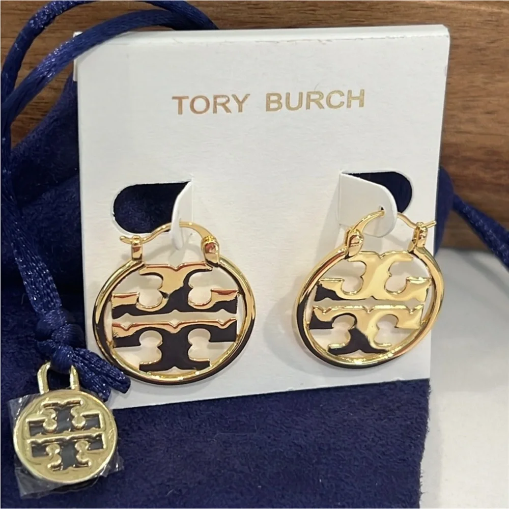 Tory Burch miller small Hoop